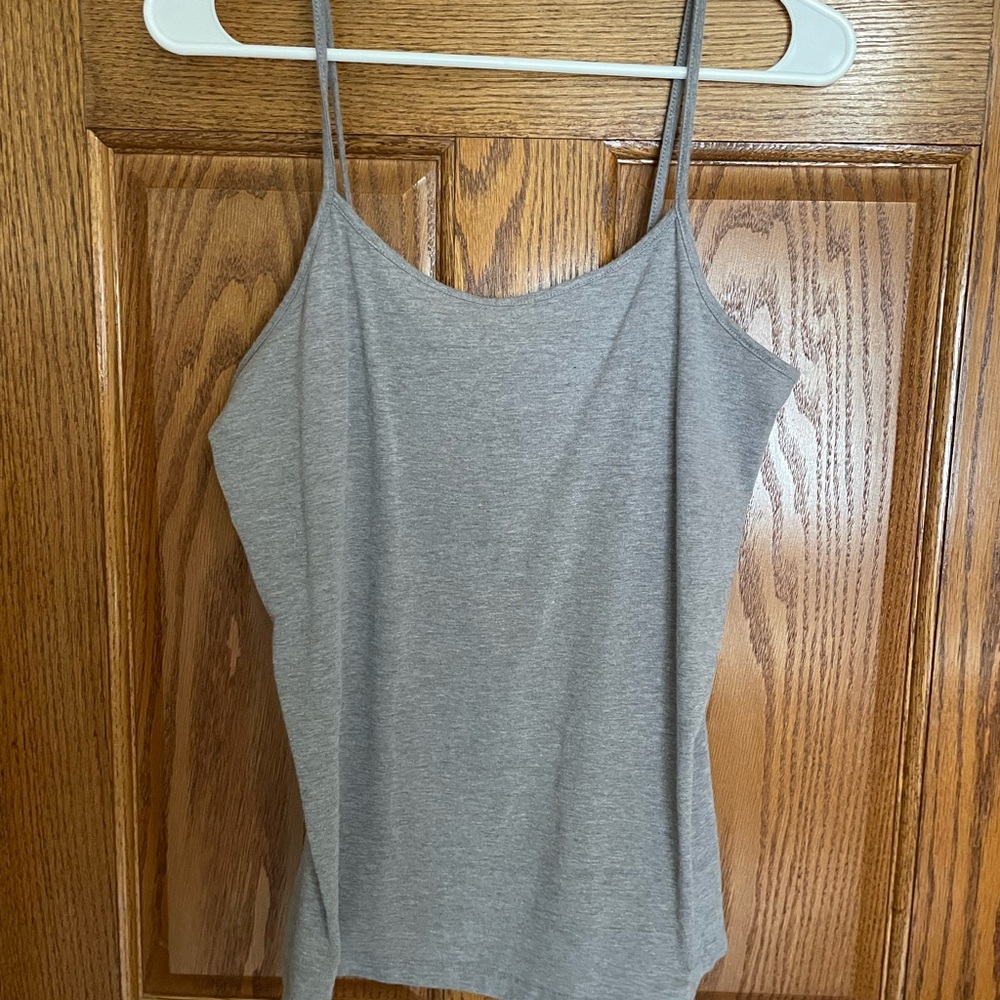 🦋 3 for $10 🦋 Time and Tru Gray Camisole Top